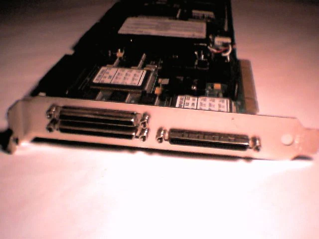 PCI AMI MegaRAID 438 RAID Controller 3 Channel SCSI Host Adapter - image 2