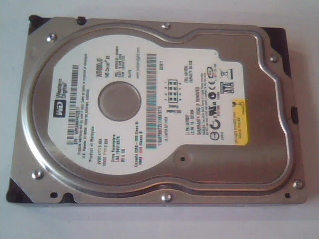 Hard Disk Drive SATA Western Digital WD800JD-08M8A1 40Y9034 ESCHNTJCA 156312576