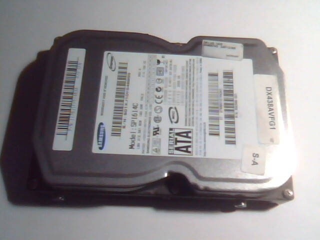 Hard Disk Drive SATA Samsung Spinpoint SP1614C 1176J1FY514834 350389-001 100-32