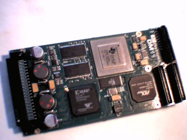 AG Electronics DM11-1D/25 PCM Card with TI 320C6201 DSP Xilinx Virtex XCV100