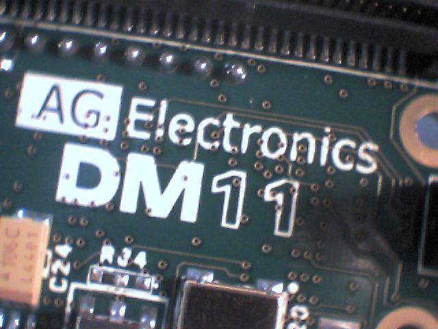 AG Electronics DM11-1D/25 PCM Card with TI 320C6201 DSP Xilinx Virtex XCV100 - image 3
