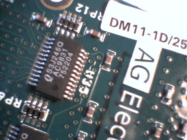 AG Electronics DM11-1D/25 PCM Card with TI 320C6201 DSP Xilinx Virtex XCV100 - image 8