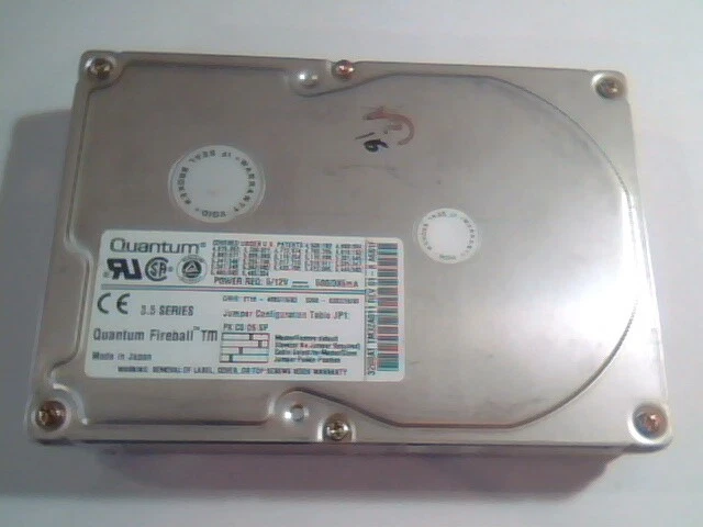 HDD Hard Drive Disk IDE Quantum Fireball TM TM32A011 01-B A6B1F 3200AT 3.5