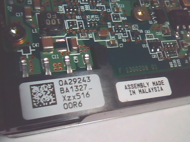 Hard Drive Disk SATA Hitachi Deskstar HDA722525VLSA80 13G0255 BA1254 03-2519 - image 3