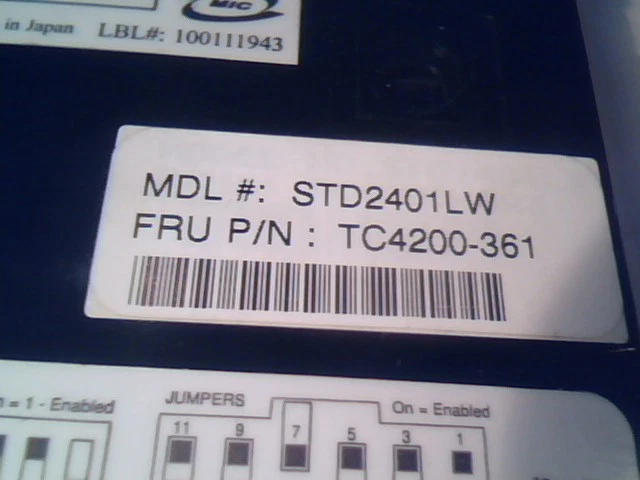 SCSI DAT Tape Drive DELL Seagate Scorpion STD2401LW TC4200-361 - image 6