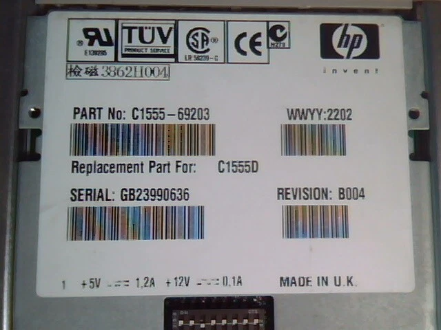 SCSI DAT Tape Drive HP Invent Surestore Dat 24 C1555 C1555D DDS3 various models - image 5