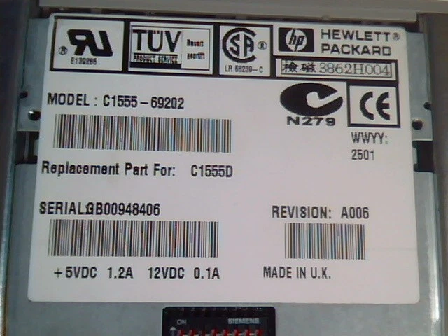 SCSI DAT Tape Drive HP Invent Surestore Dat 24 C1555 C1555D DDS3 various models - image 6