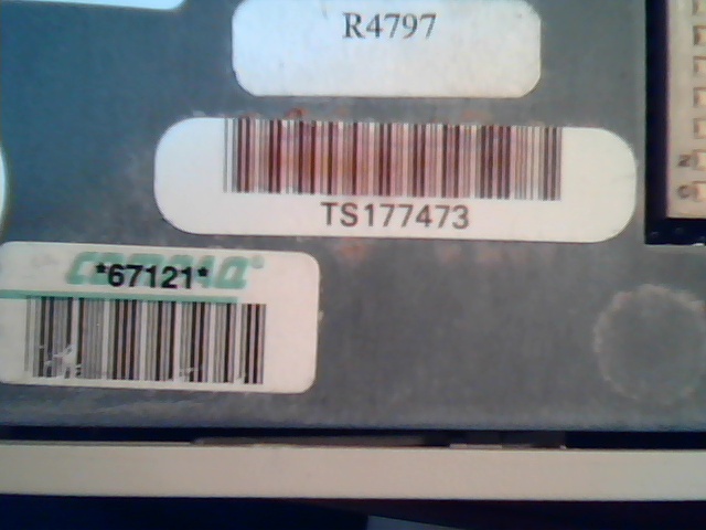SCSI DAT Tape Drive HP C1536-20480 3614 TS177473 14274-201 E13985 67121 - image 4