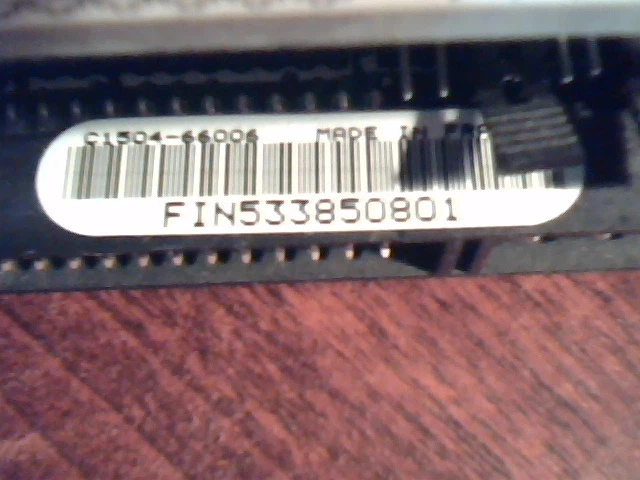 SCSI DAT Tape Drive 35480-00906 5.25" E139285 C1504-66006 FIN533850801 3347 - image 4