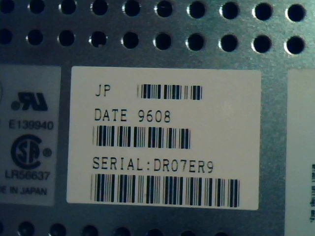 SCSI DAT Tape Drive Conner CTD2004R-S 70100901-004 A SBU25360-000 K720701 - image 2