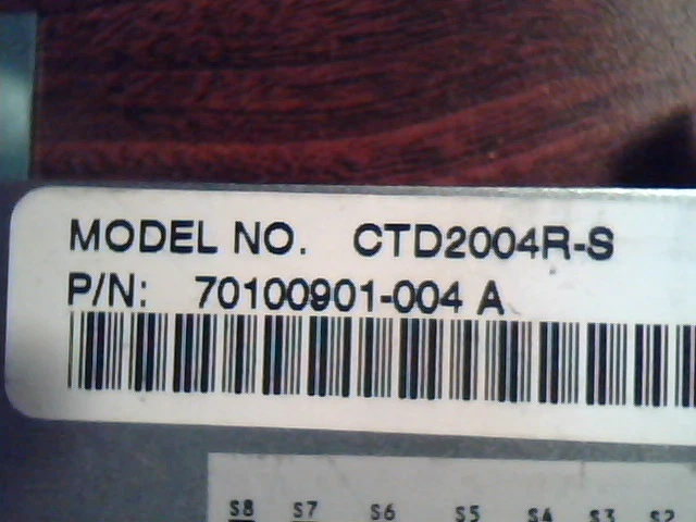 SCSI DAT Tape Drive Conner CTD2004R-S 70100901-004 A SBU25360-000 K720701 - image 4