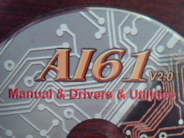 Driver CD Ai61 V2.0 Manual, Drivers, Utilities A161 Al61 for AMD K7 motherboard