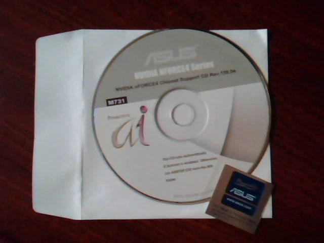 Driver Support CD ASUS NVIDIA nFORCE4 Series Chipset M731 ai Rev.159.04 - image 4