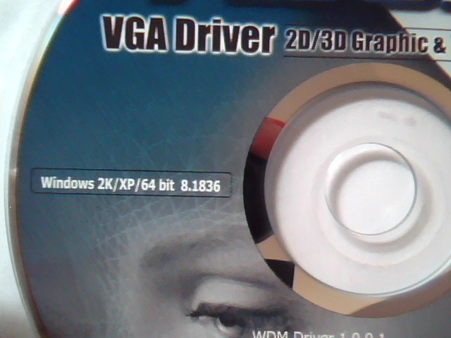 Driver Support CD ASUS VGA Driver V509 2D/3D Graphic Video Accelerator WDM - image 3