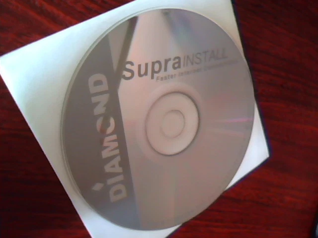 Driver Support CD Diamond SupraInstall 75500246-005 75530141-005 Supra Install