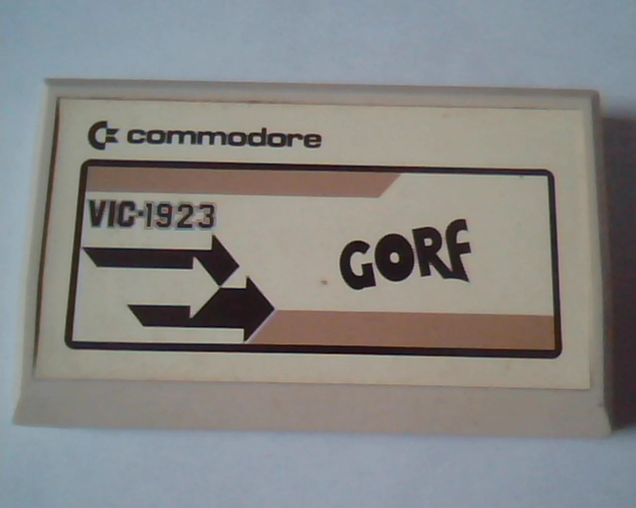 Game Cartridge Gorf VIC-1923 Commodore