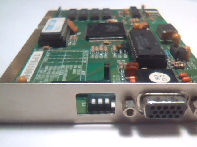 Tricom OAK OTI067 ISA Video Card 512K RAM MUSIC TR9C1710-66PCA 8514 Portrait - image 3