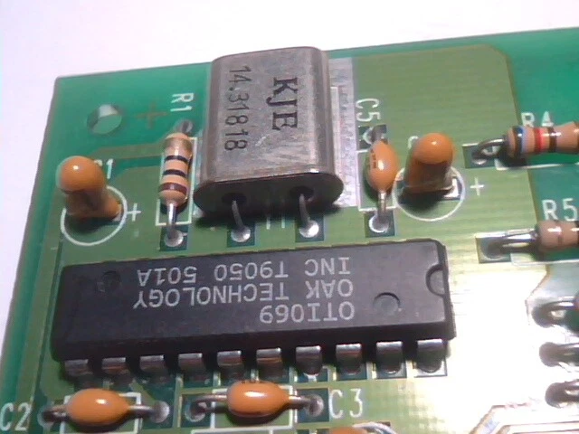 Tricom OAK OTI067 ISA Video Card 512K RAM MUSIC TR9C1710-66PCA 8514 Portrait - image 9