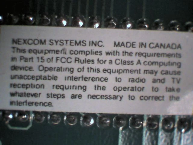 Nexcom NSI Vintage 3270 ISA ARCnet Network Card 8-bit IBM PC/XT/AT CHIPS P82C570 - image 7