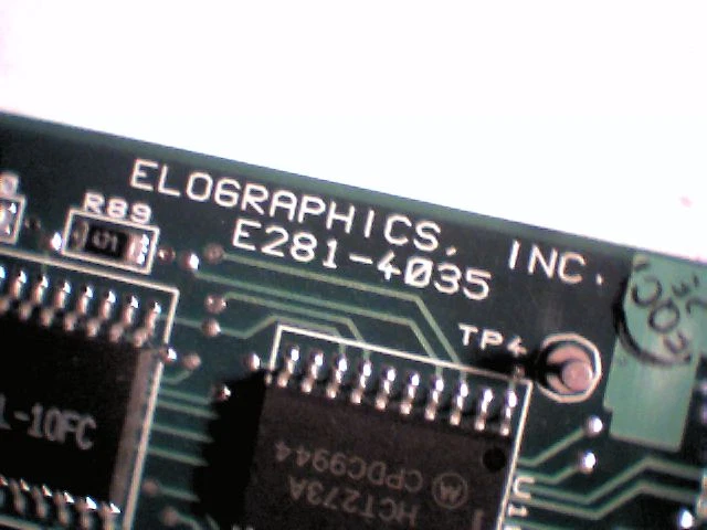 EloGraphics CTR-403500 Touchscreen Controller E281-4035 ISA Card - image 5