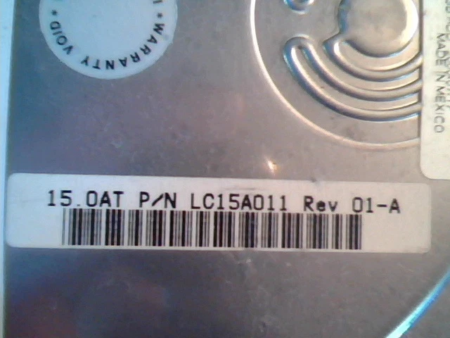 Hard Drive Disk IDE IBM Fireball lct 19K1552 19K1553 LC15A011 01-A 15.0AT - image 3