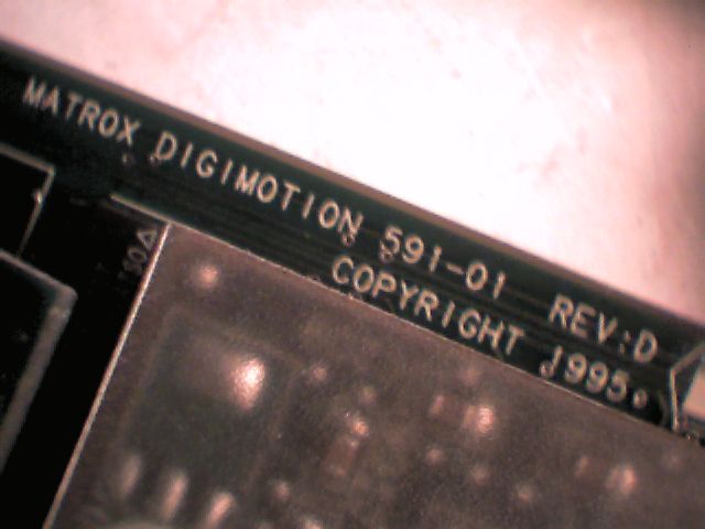 Matrox Digimotion DMT/2/F/S/32  591-01 RevD PCI Video - image 5