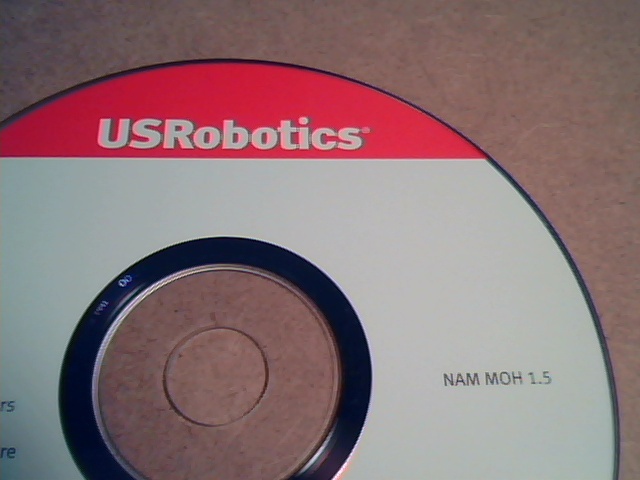 USRobotics Installation CD-ROM : 56K Performance Pro Modem NAM MOH 1.5 - image 3