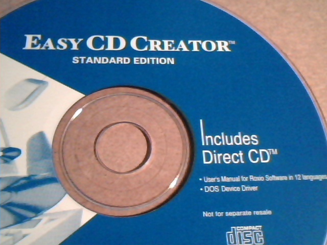 Easy CD Creator : Standard Edition - Direct CD, User's Manual for Roxio Software - image 2