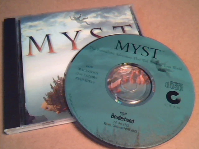 MYST : Game and User's Manual : Installation CD in original case : with booklet