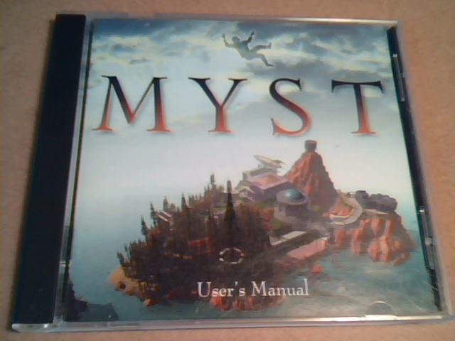 MYST : Game and User's Manual : Installation CD in original case : with booklet - image 2