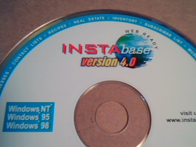 INSTAbase Installation CD : version 4.0 - Web Ready - Windows NT, 95, and 98 - image 2