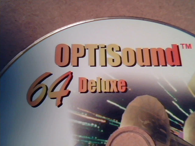 OPTiSound 64 Deluxe : Installation CD : for 1817 Series Sound card : Ver 1.03 -D - image 2