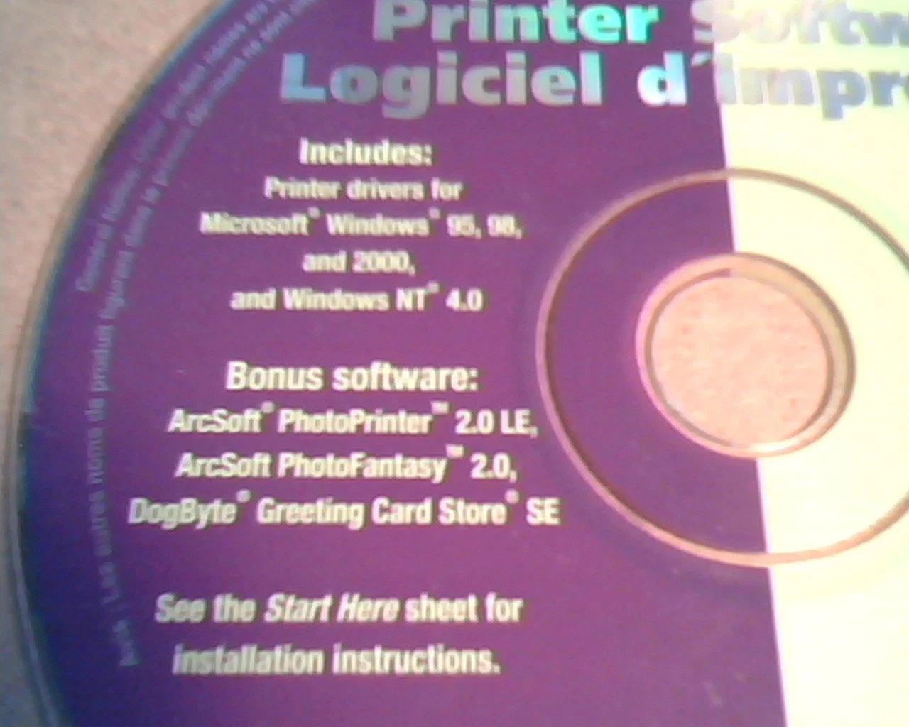 Epson 480SX Printer Software : Printer Drivers for Windows 95, 98, 2000, NT 4.0 - image 3