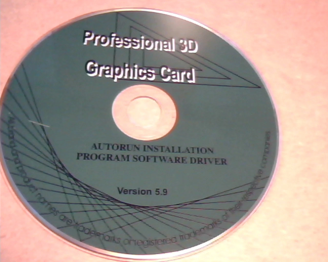 Professional 3D Graphics Card Autorun Installation Program Software Driver v 5.9