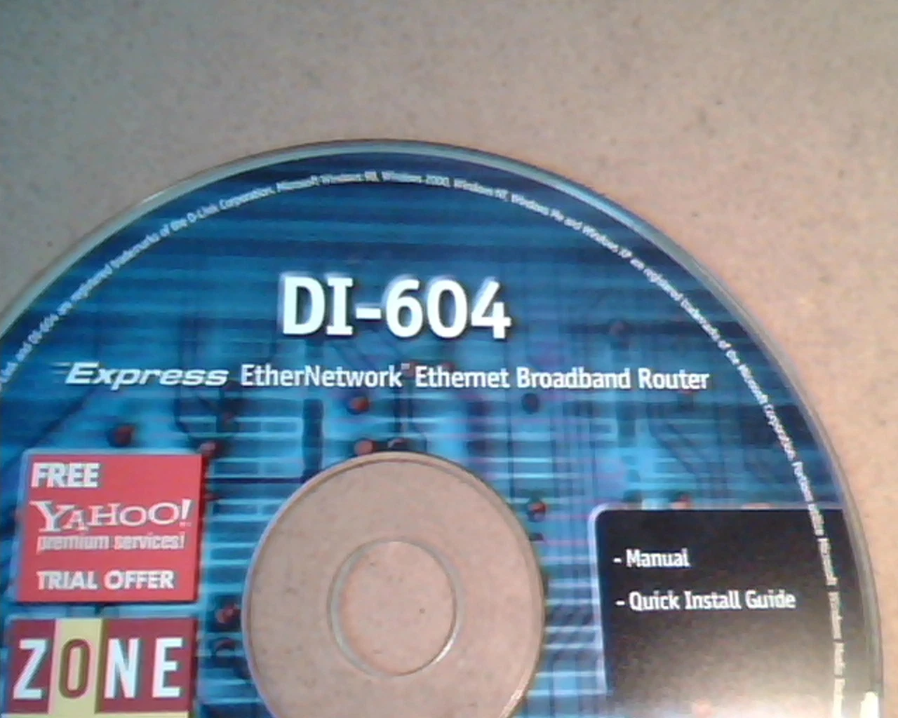 DI-604 D-Link Express EtherNetwork Ethernet Broadband Router: Install Guide - image 2