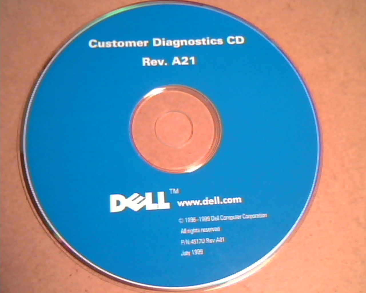 DELL Customer Diagnostics CD : Rev. A21