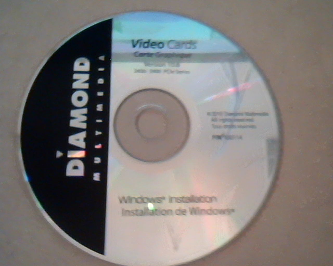 Diamond Multimedia CD: Video Cards Version 10.6 : Windows Installation