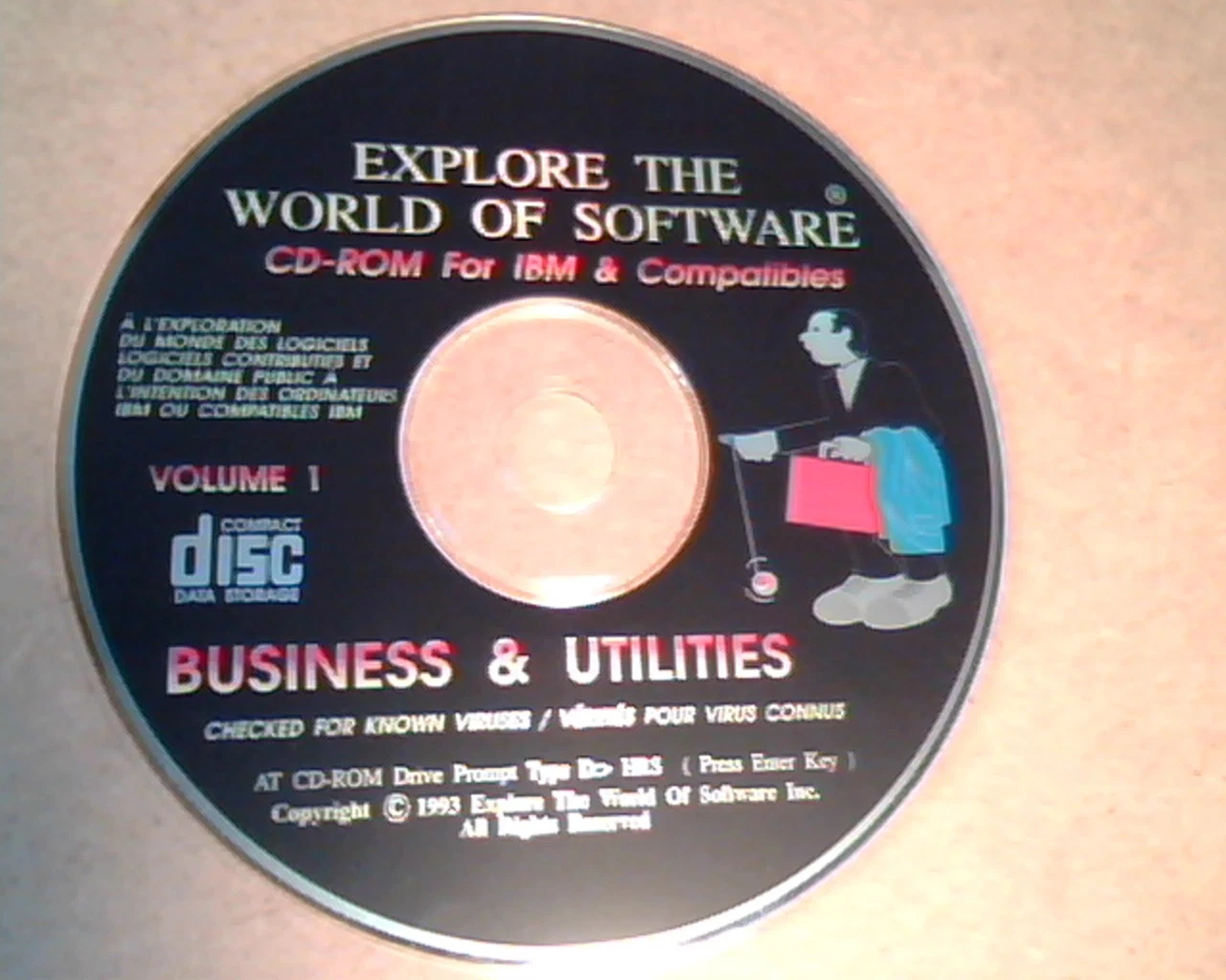 Explore the World of Software Cd: Volume 1 : for IBM : Business & Utilities