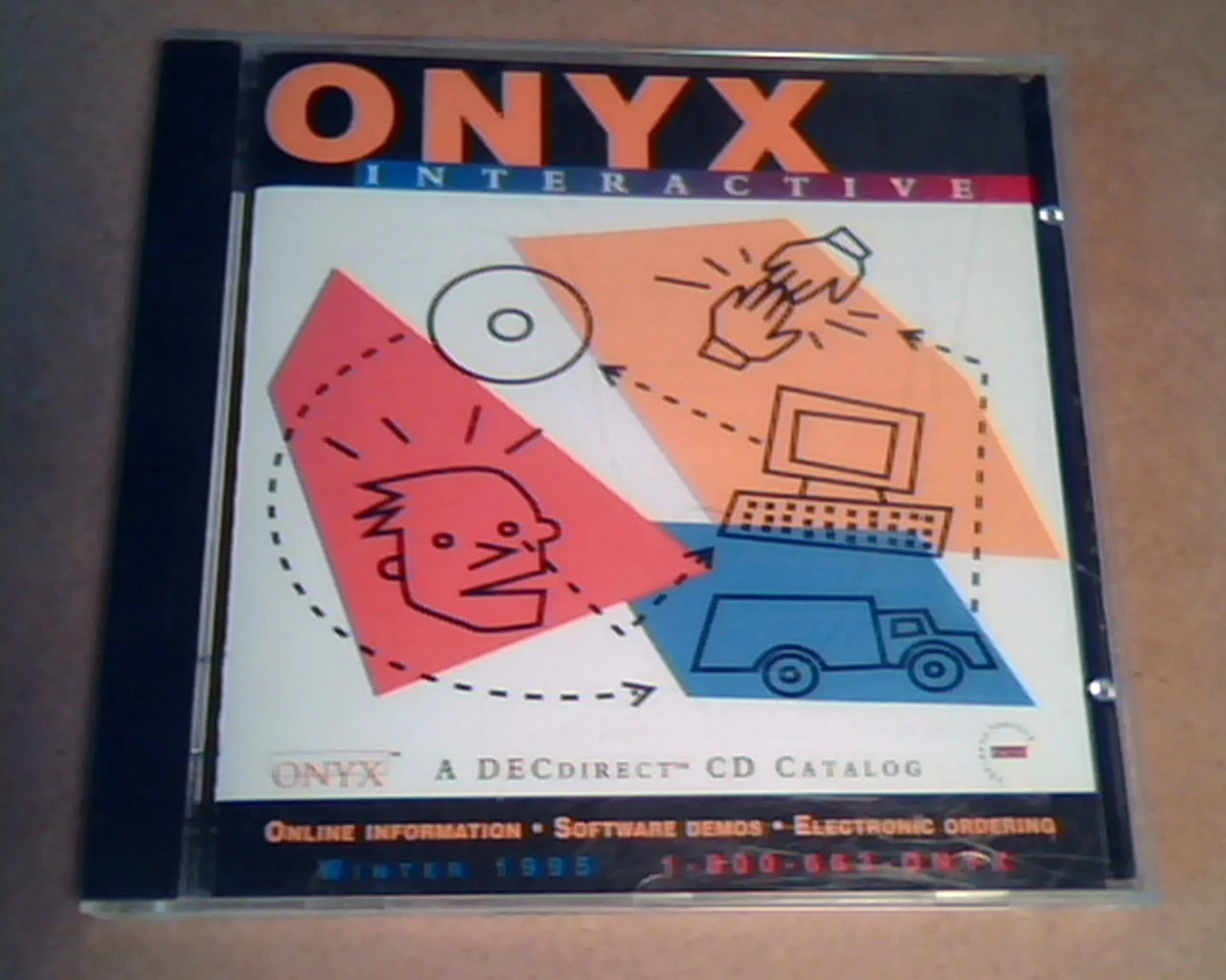 ONYX Interactive: A DEC Direct CD Catalog Winter 1995 : In Original Case