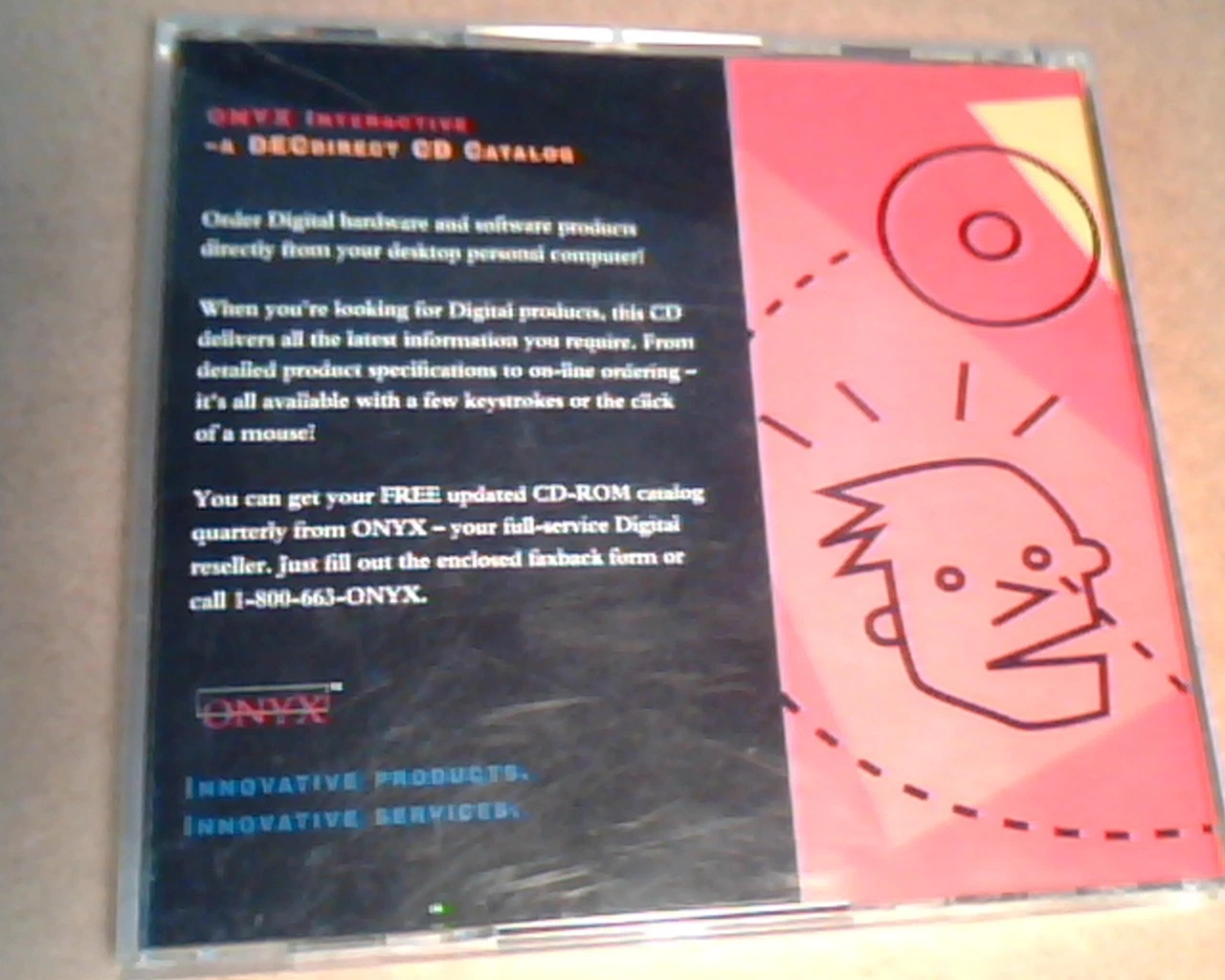 ONYX Interactive: A DEC Direct CD Catalog Winter 1995 : In Original Case - image 3