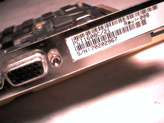 Cornerstone Image Accel2 PCI1608C/21 PCI Video Card Rev.008 CL-GD5420-75QC-C - image 3
