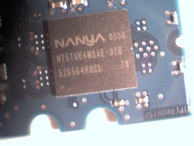Nanya 1GB PC2-4200 DDR2-533MH ECC Unbuffered CL4 240-Pin DIMM NT1GT72U8PA0BY-37B - image 3
