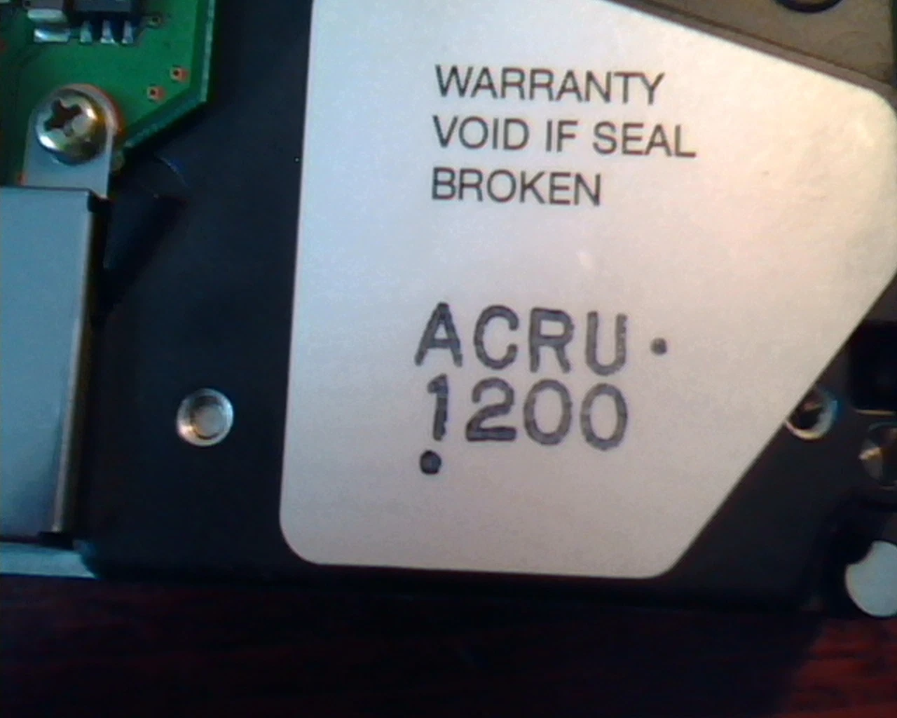 Hard Disk Drive IDE Quantum Fireball CR CR64A011 01-B 6.4AT ACRU 1200 - image 3