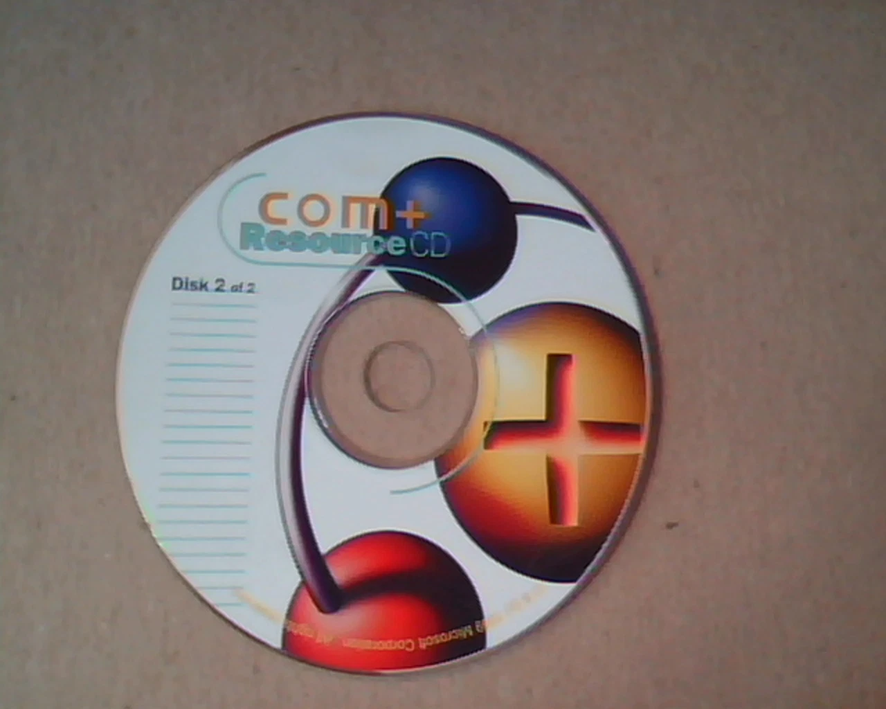 COM + Resource CD : Disk 2 of 2