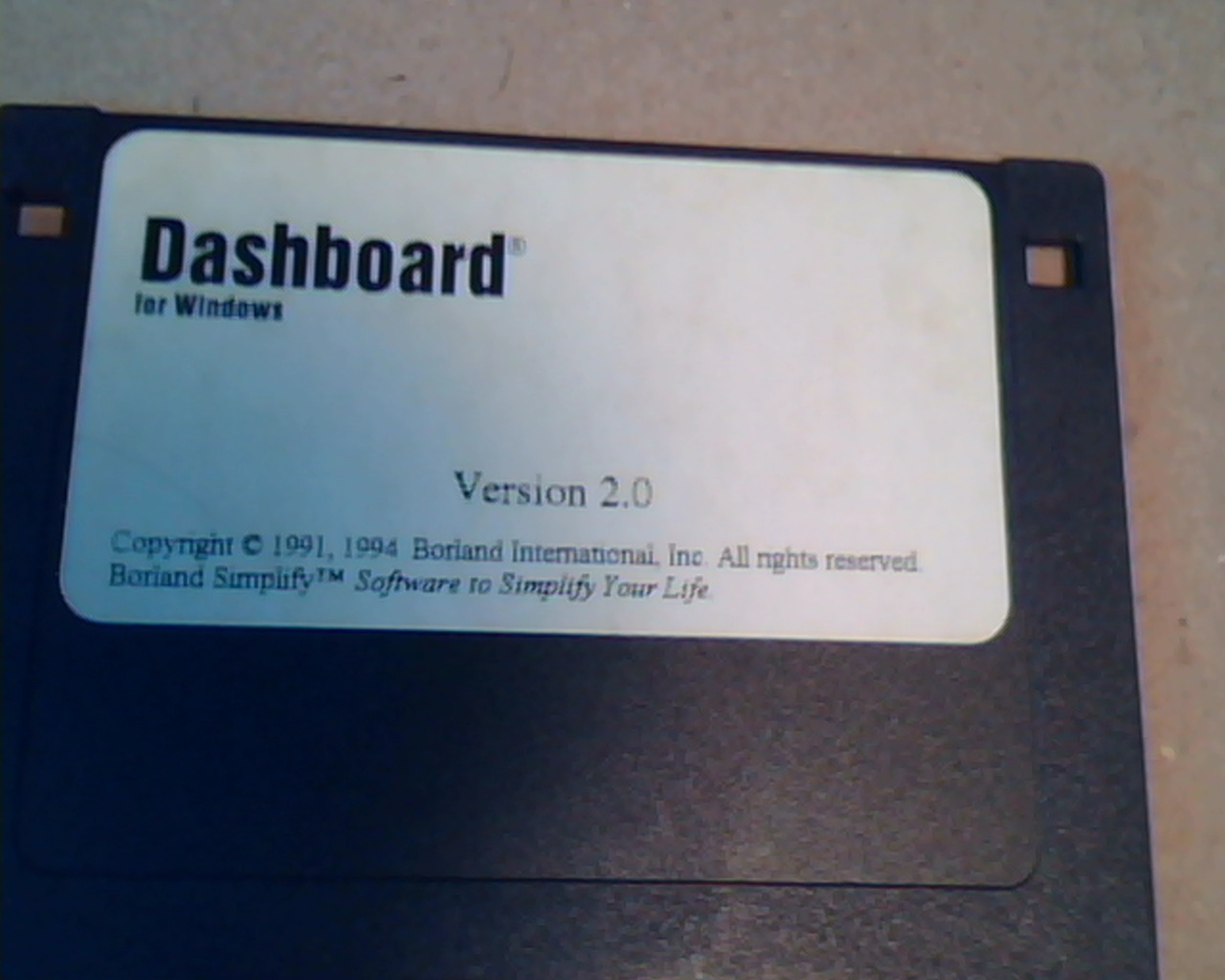 Dashboard for Windows Diskette : Version 2.0 - image 2
