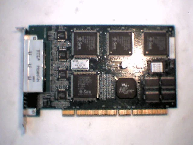 SUN 20-052-0075 SERVER PCI QFE QUAD PORT ETHERNET CARD AUSPEX Marathon - image 2