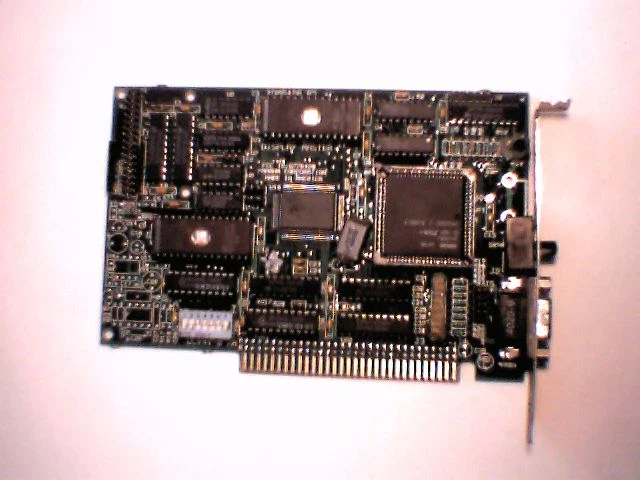 Yamaha Display Master YDM6420 R5 G776420 Video Controller Vintage ISA Card 8bit - image 2