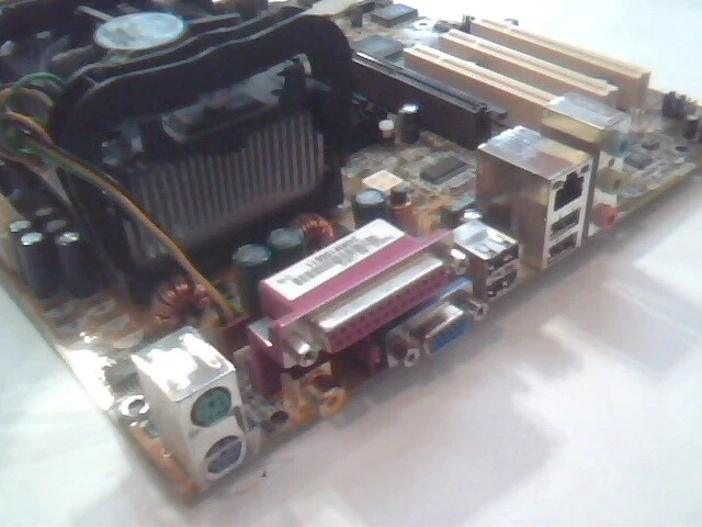 Motherboard P4 ASUS P4S533-MX-UAYZ Rev:2.00 1.7GHz - image 4