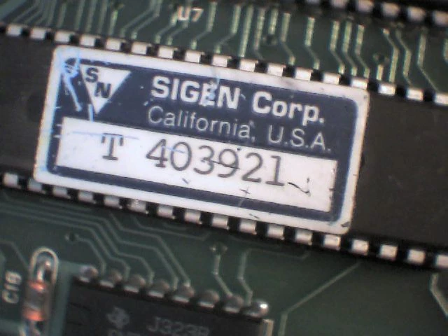 SMS SIGEN 4044 8-bit ISA Tape Controller Card 34-pin D8253C 1986 vintage - image 3