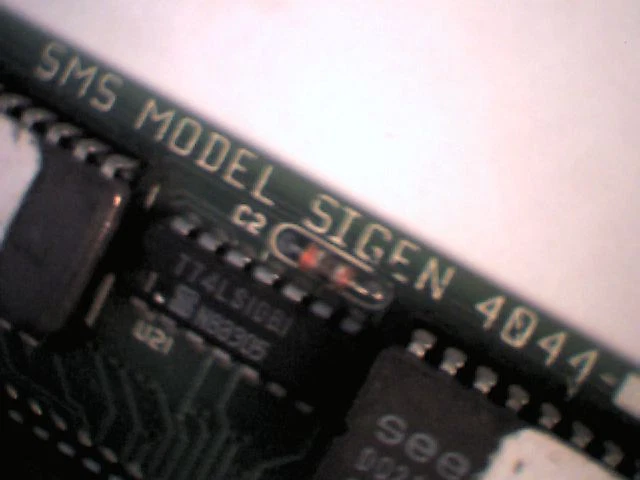 SMS SIGEN 4044 8-bit ISA Tape Controller Card 34-pin D8253C 1986 vintage - image 4